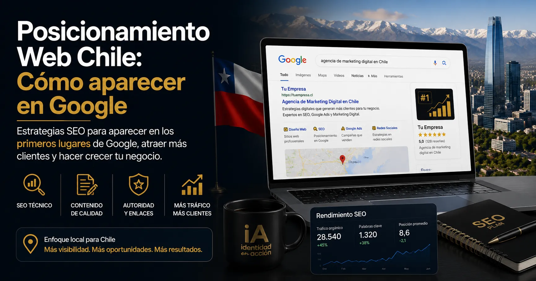 Posicionamiento Web Chile: cómo aparecer en Google en 2026
